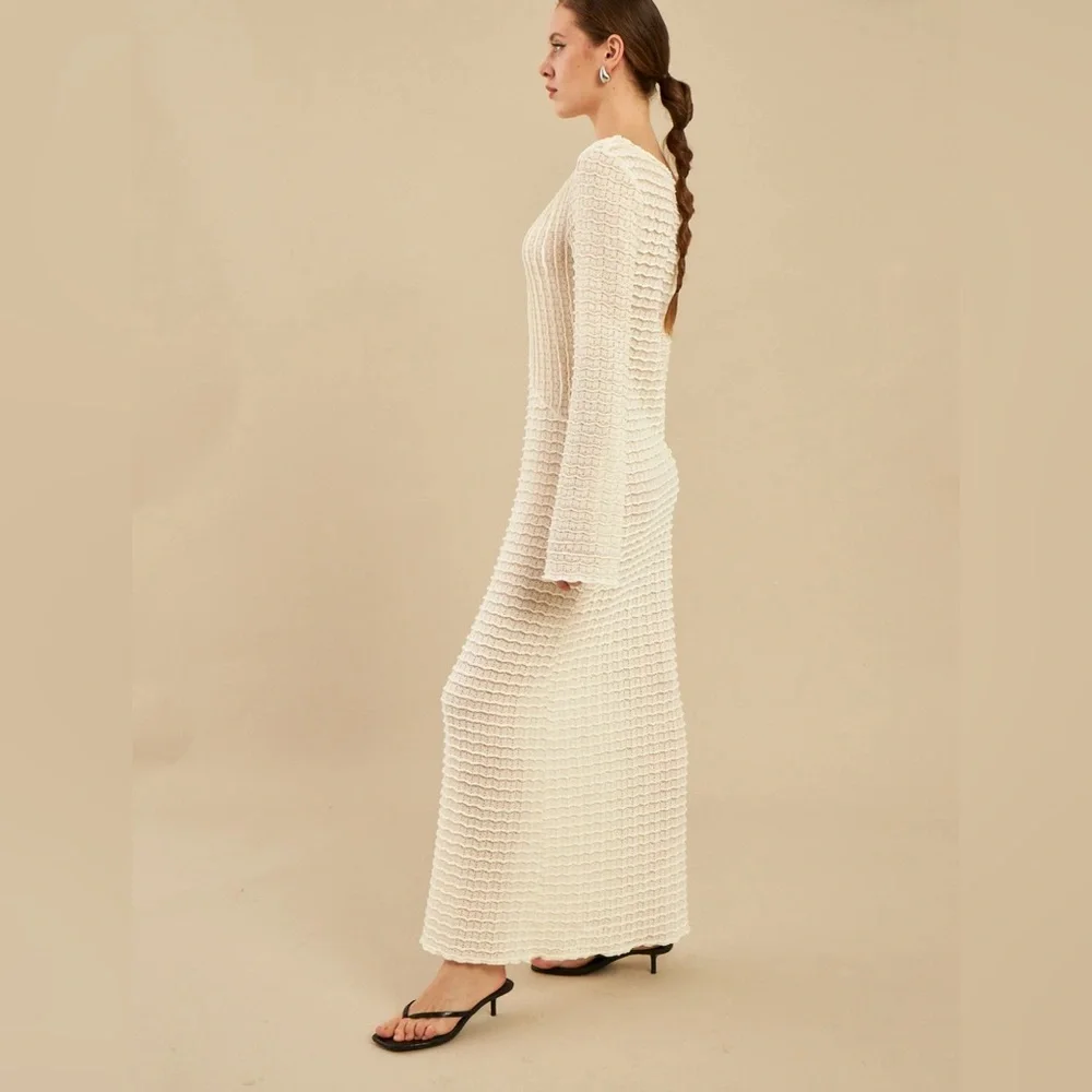 NWOT Stunning Turkish Designer Handmade Dress - Picture 5 of 7